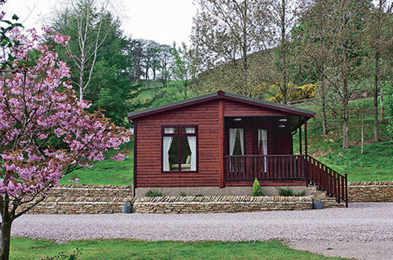 Holly's Lodge Augill Beck Park Holiday Park in the
